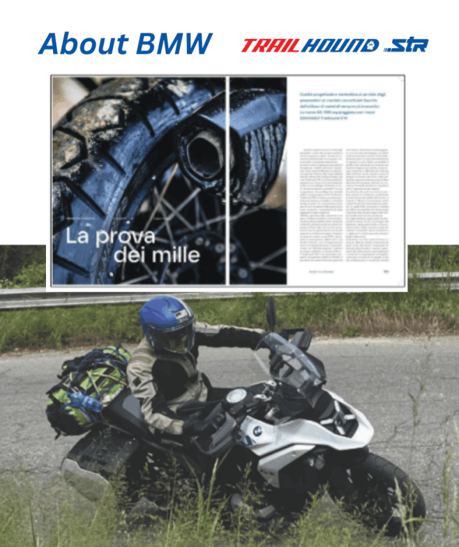 About BMW trailhoundSTRBG